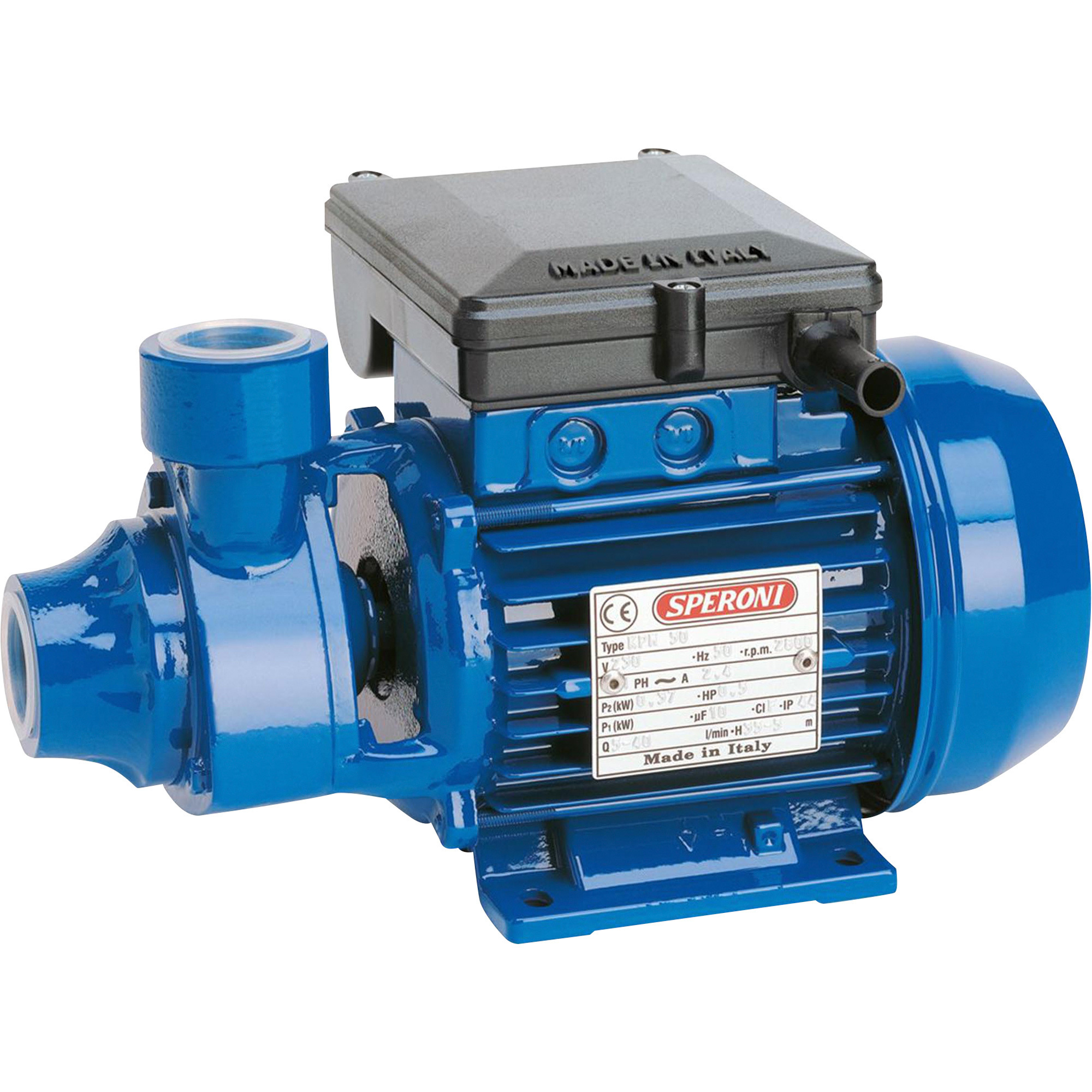 Speroni Peripheral Water Pump, 792 GPH, 3/4 HP, Model# KPM80